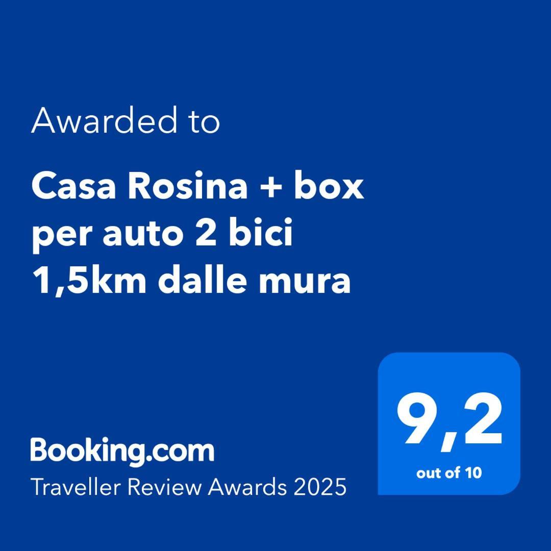 Casa Rosina + Box Per Auto 2 Bici 1,5Km Dalle Mura Lucca Exterior photo